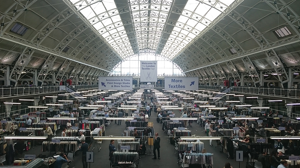 The London Textile Fair へ初出展